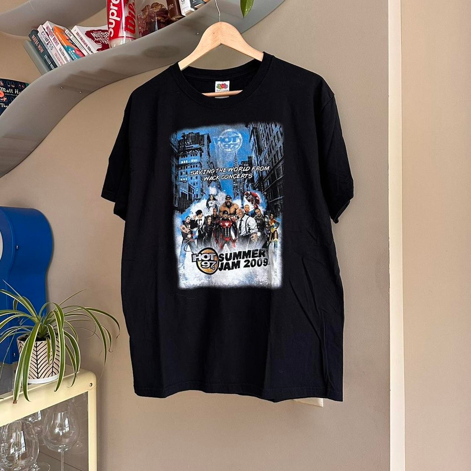Vintage 2009 Hot 97 Summer Jam Concert Rap Tee